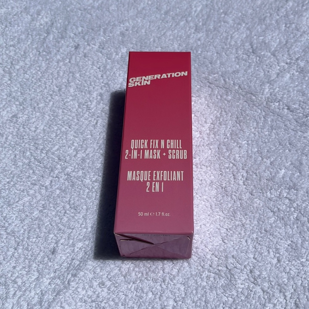 Generation Skin 2 in 1 mask + scrub